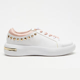 Vizzano 1354-102 Studded Sneaker in White/Pink