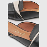 Vizzano 1369-105 Slip-on Flat Mule in Black