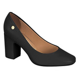 Vizzano 1374-100 Block Heel Pump in Black