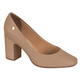 Vizzano 1374-100 Block Heel Pump in Nude