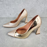 Vizzano 1388-207 Pointy Toe Pump in Gold