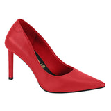 Vizzano 1401-200 Pointy Toe Pump in Red Napa