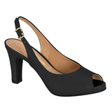 Vizzano 1840-314 Slingback Pump in Black Napa