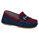 Molekinho 2142-107 Boys Boat Loafer in Navy Napa - Charley Boutique