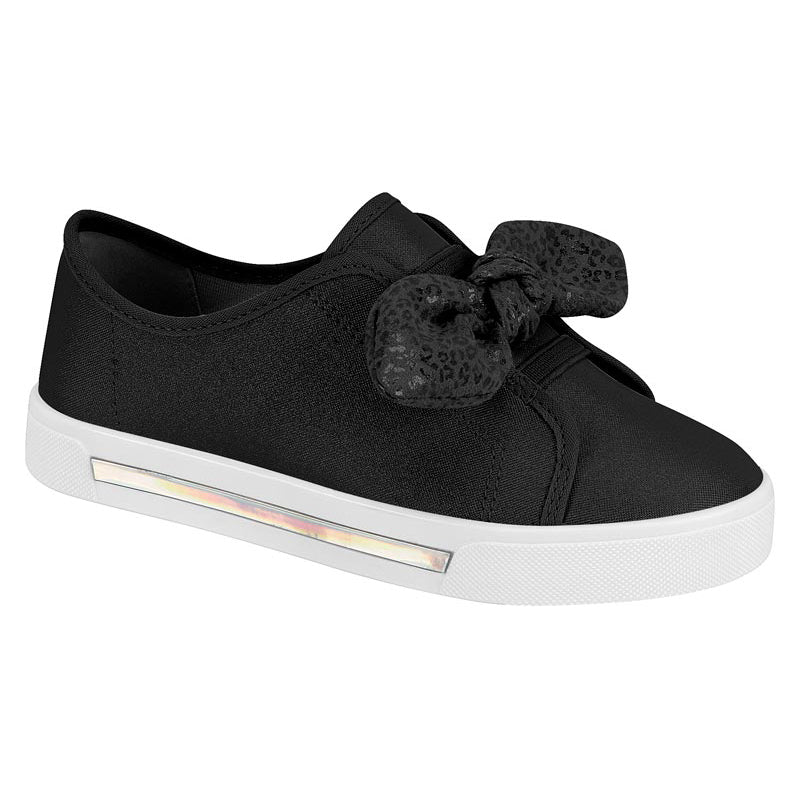Molekinha 2524-318 Slip on Sneaker in Shiny Black