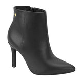 Vizzano 3049-219 Pointy Toe Stiletto Heel Ankle Boot in Black Napa