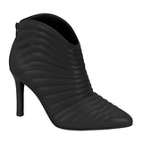 Vizzano 3049-237 Pointy Toe Stiletto Heel Ankle Boot in Black Napa