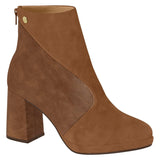 Vizzano 3076-105 Round Toe Block Heel Ankle Boot in Brown - Charley Boutique