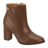 Vizzano 3086-100 Block Heel Ankle Boot in Coffee Napa
