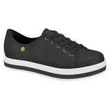 Beira Rio 4196-915 Lace up Sneaker in Black
