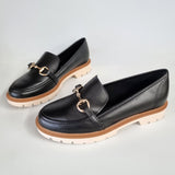 Beira Rio 4283-204 Flat Loafer in Black