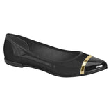 Moleca 5301-362 Pointy Toe Flat in Black