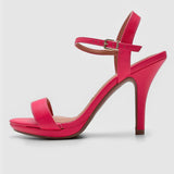 Vizzano 6210-1019 High Heel Sandal in Pink Gloss Napa