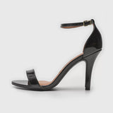 Vizzano 6249-452 High Heel Sandal in Black Patent