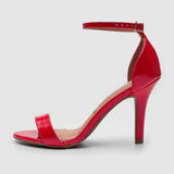 Vizzano 6249-452 High Heel Sandal in Red Patent