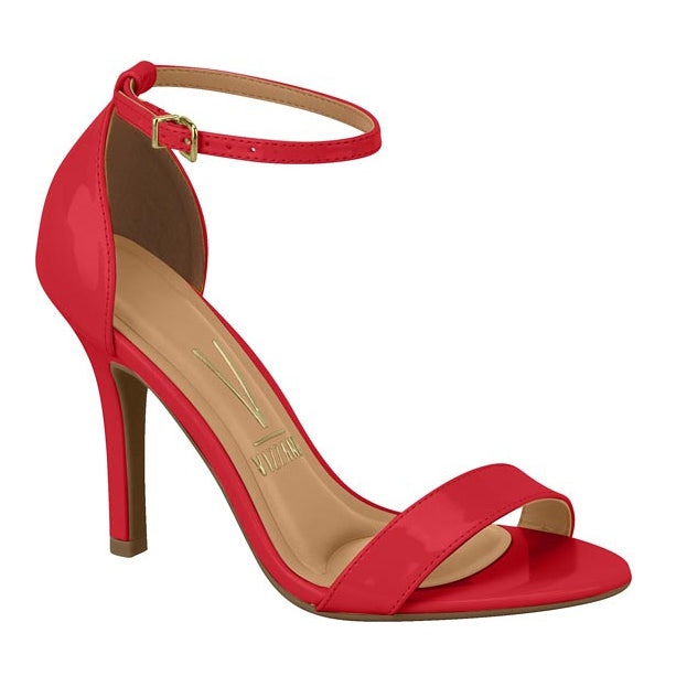 Vizzano 6249-452 High Heel Sandal in Red Patent