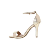 Vizzano 6249-452 High Heel Sandal in Gold Napa
