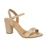 Vizzano 6262-474 Block Heel Sandal in Beige Patent