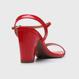 Vizzano 6262-474 Block Heel Sandal in Red Patent