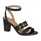 Vizzano 6262-495 Block Heel Sandal in Black