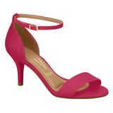 Vizzano 6276-416 Mid Heel Sandal in Cherry Napa