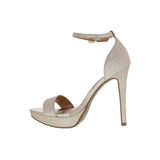 Vizzano 6278-104 High Heel Sandal in Gold Shimmer
