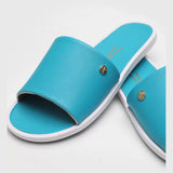 Vizzano 6363-105 Slip-on Flat in Blue Aqua