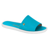 Vizzano 6363-105 Slip-on Flat in Blue Aqua