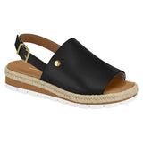 Vizzano 6388-300 Espadrille Sandal in Black