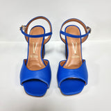 Vizzano 6403-203 Block Heel Sandal in Cobalt Blue Napa