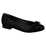 Modare 7337-117 Round Toe Flat in Black Napa - Charley Boutique