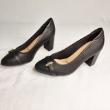 Modare 7377-103 Block Heel Pump in Black