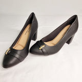 Modare 7377-103 Block Heel Pump in Black