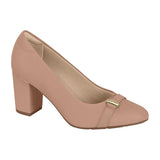 Modare 7377-103 Block Heel Pump in Nude