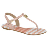 Beira Rio 8237-1300 Flat Sandal in Pink