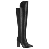 Beira Rio 9043-105 Over the Knee Boot in Black Napa