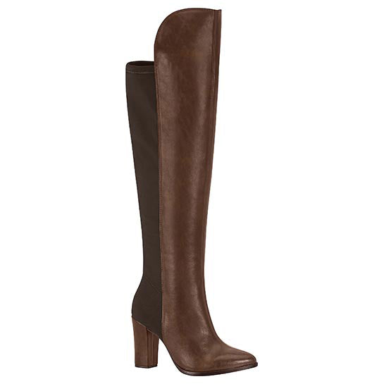 Beira Rio 9043-105 Over the Knee Boot in Coffee Napa