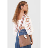 Vizzano 10002-1 Shoulder Bag in Nude