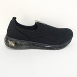 Actvitta 4215-410 Slip on Sneaker in Black Lycra