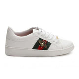 Vizzano 1214-260 Bumble-Bee Sneaker in White Napa
